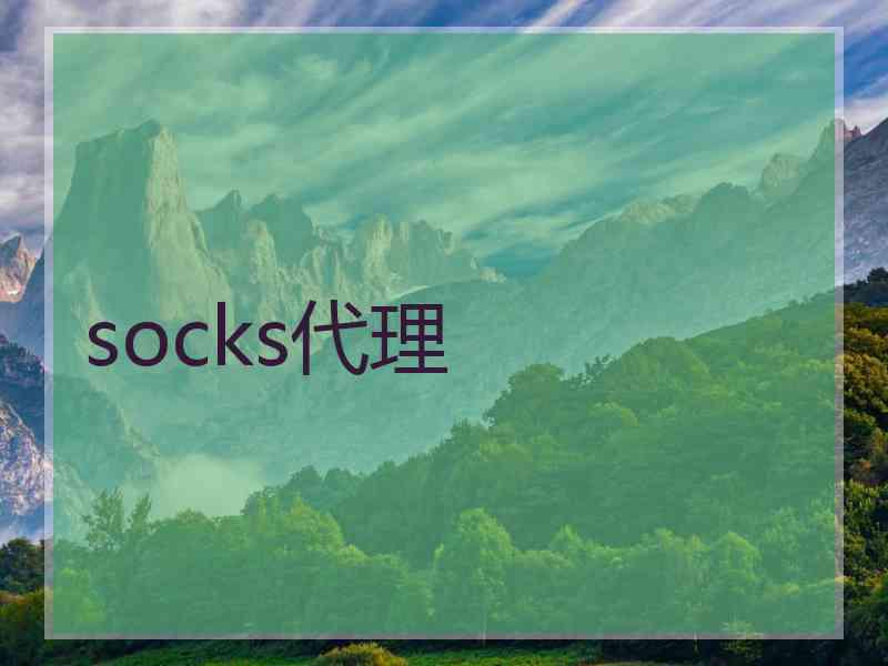 socks代理