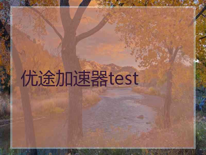 优途加速器test