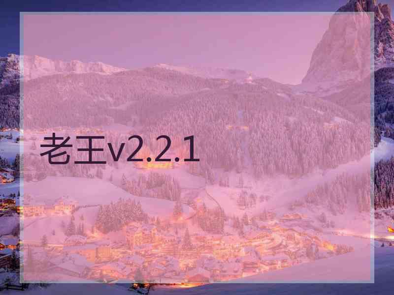 老王v2.2.1